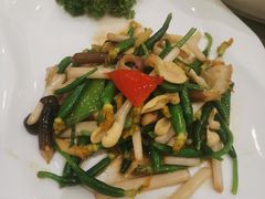花生苗炒海螺片-周锦记广式餐厅(格林生活坊2期店)