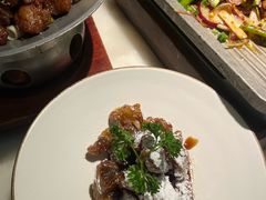 雪花糖醋里脊-绿茶餐厅(南方商城店)