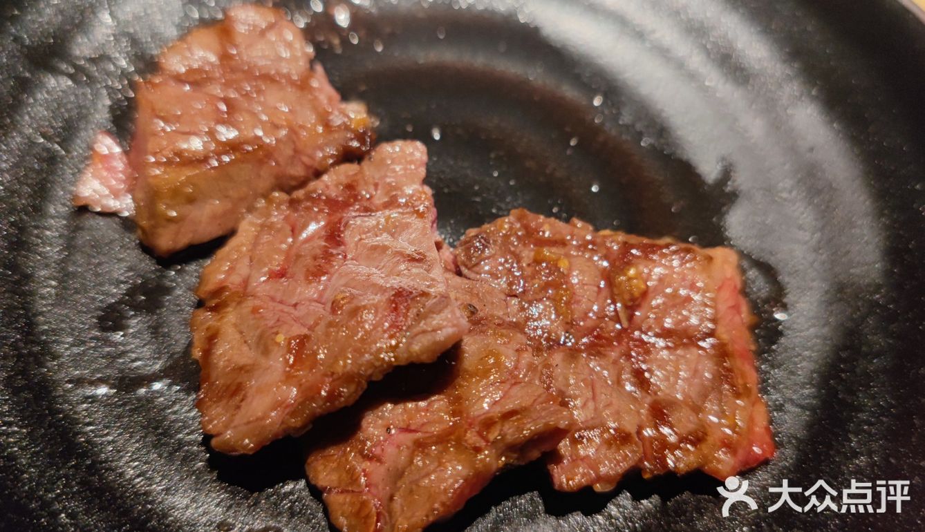 北京黑珍珠的和牛日式烧肉🥩，真的很顶❗