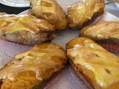 芝士烤地瓜-牡丹峰朝鲜料理