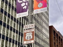 -66号公路起点牌