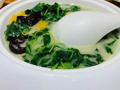 鱼骨汤煮时令蔬菜-北京泰富酒店-柏景轩中餐厅
