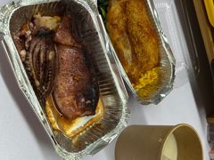 烤全鱿鱼-萨莉亚意式餐厅(新洲家乐福店)