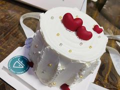 简约爱心蛋糕A款-鹿里烘焙LulyBaking(东二环泰禾广场店)