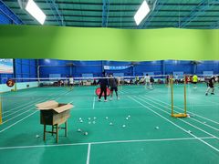 -锡才大羽羽毛球馆(深港花卉店)