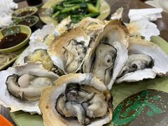 炭烧蒜蓉生蚝-贞姨美食·老字号海鲜大排档