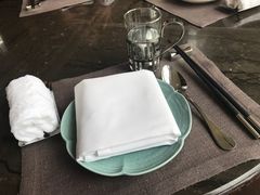 餐具摆设-西安凯悦酒店·湖畔中餐厅