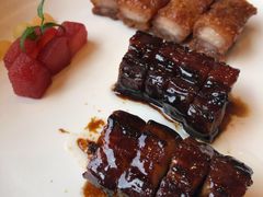 脆皮BB猪拼黑叉烧脆叉烧三拼-炳胜品味(海印总店)