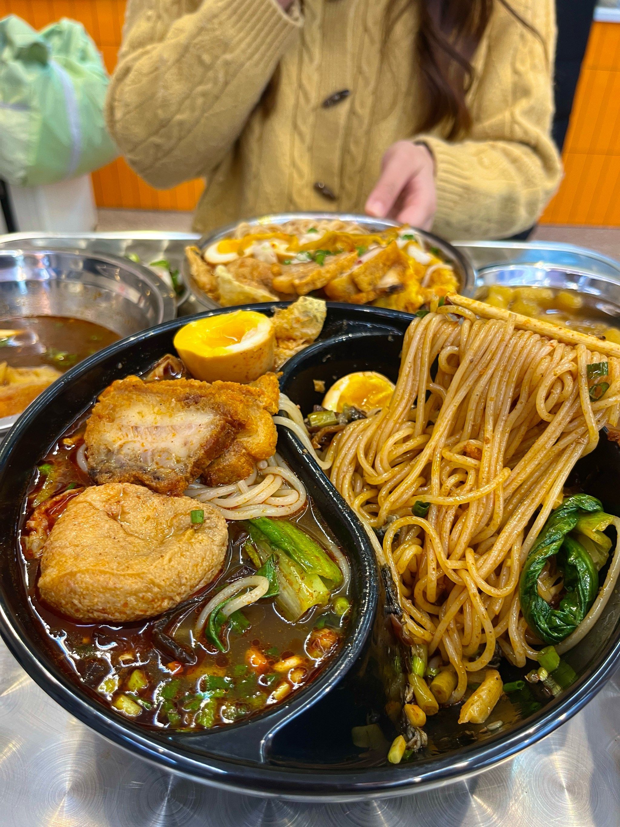 长沙极品双拼螺蛳粉!好吃死了啊啊啊!