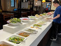 自助取餐区-清心素食自助餐厅(夫子庙店)