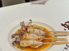 柠檬酸辣笔管鱼-双合园·海鲜水饺青岛菜(万佳广场店)