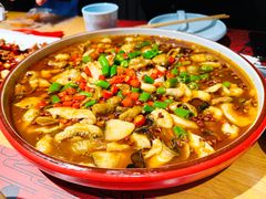 青椒肥肠鱼-一个叫川的地方(麒麟新天地店)
