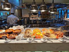 自助取餐区-杭州钱江新城万怡酒店-西餐厅