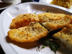 干煎苔条银鳕鱼-马勒别墅·中餐厅