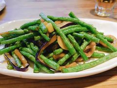 茄丝烧长豆角-兔槽江湖菜·重庆璧山兔(水围店)