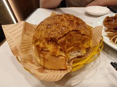 香港酥皮菠萝油包-香港威特瑞茶餐厅(小白楼音乐厅店)