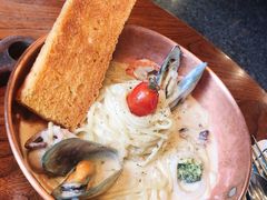 海鲜奶油意面-I HOLIC艾豪丽披萨(KKone店)