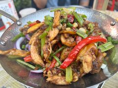 干锅手撕鸡-澎湖湾农家菜(八一路楚天府店)