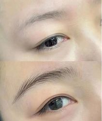 -西施无菌半永久纹绣眉眼影唇轻增发纹发际线