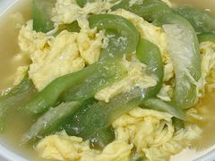 丝瓜炒蛋-台北楚楚园馅饼粥(虹桥南丰城店)
