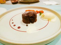 熔岩巧克力蛋糕配冰淇淋-EN SPACE恩空间