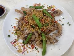 芥蓝吊片牛肉-凤城礼记鱼翅海鲜酒家(新马路总店)