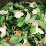 咸菜素鸡：配料：素鸡，咸菜