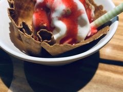 草莓香草冰淇淋-水林间·寿喜烧自助(仙林金鹰店)