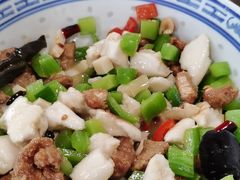 辣子鸡丁煮馍-老西安韩记三鲜煮馍(四府街店)