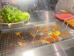 豪拌鲜牛肉-小财盆地桌烤肉