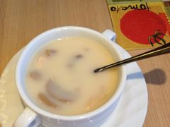 奶油蘑菇汤-必胜客(会展店)
