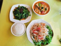 空心菜炒三巴酱-芭堤雅泰国餐厅(胜利路店)
