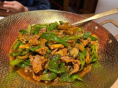 鲍鱼辣椒炒肉-农耕记·湖南土菜(南山欢乐海岸店)