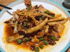 莲菜炒肉片-三姐妹餐厅(曲江店)