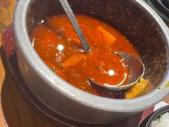 辣牛肉汤-黑牛の店·和牛烧肉(合生汇店)