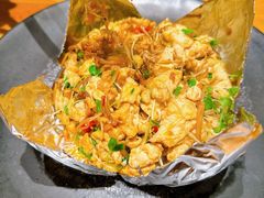 火焰豆腐包-朵朵开素食餐厅(后宰门街店)