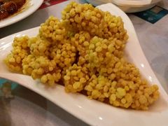 黄金地瓜酥-宝轩渔府·老字号海鲜·正宗津菜(水上店)