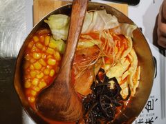 肥牛炼番茄线食-火山屋台(新街口店)