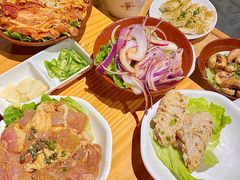 蒜香鸡翅中-胖记烤肉(江汉路店)