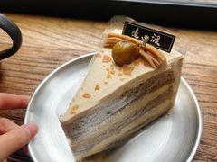 栗子红茶蛋糕-邊渡咖啡