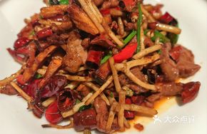 Mountain Delicacies Stir-fried Black Goat