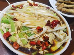 葱油豆腐皮-方城小吃店