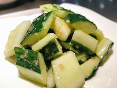 蒜泥青瓜-探鱼·鲜青椒爽麻烤鱼(苏宁广场店)