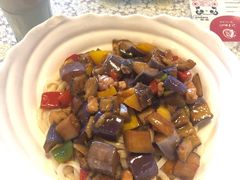 茄子肉丁鸡蛋拌面-文三里屯面馆(三里屯店)