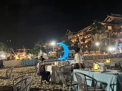 -亚龙湾希尔顿自助餐厅·海鲜·烧烤·沙滩BBQ·现场乐队