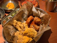 芝士味炸鸡-春熙台韩国料理·章鱼肥牛(西丽店)