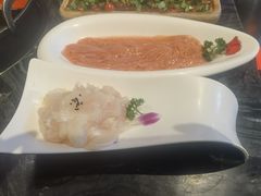 无骨龙利鱼-热火朝天鲜切牛肉火锅(南强街巷店)