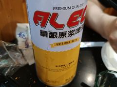 精酿原浆啤酒-丹东丛炟海鲜烧烤(江艺路店)