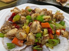 葱爆威海扇贝-郭姐·威海渔村(黄兴路店)