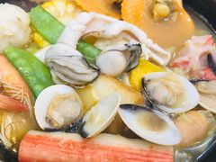 沙茶海鲜锅-张妈台式锅烧(深大店)